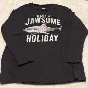 Boys “Jawsome” Holiday Tee - Size S (6/7)